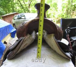 Big Horn Horse Saddle p933 16 seat 24 long 6 Gullet