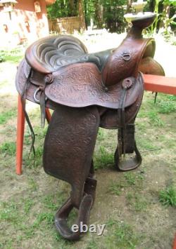 Big Horn Horse Saddle p933 16 seat 24 long 6 Gullet