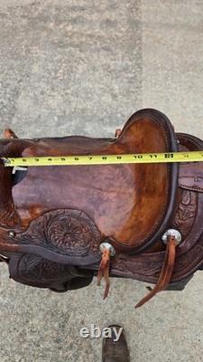 Big Horn Pioneer P1 saddle 12 inch seat