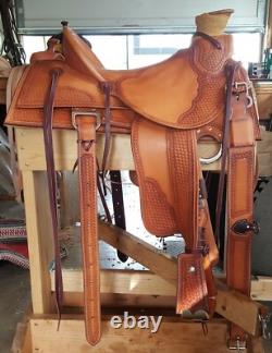 Big Horn Wade Tree Barrel Western Horse Saddle With Tack Set 10 18 Inches