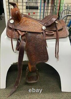 Big Horn Western Saddle 15 Seat