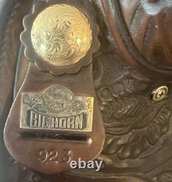Big Horn Western Saddle #923 15 Never Used Excellent Condition Big Horn Western Saddle #923 15 Never Used Excellent Condition