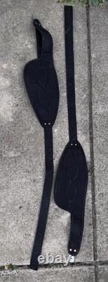 Big Horn Western Saddle Fenders & Stirrup Straps 8x18 Gently Used