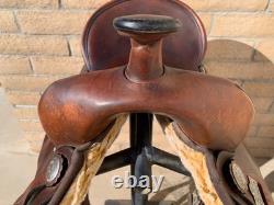 Big Horn Western Saddle High Back Slick Seat Cordura 16 Model # 254