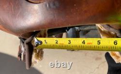 Big Horn Western Saddle High Back Slick Seat Cordura 16 Model # 254