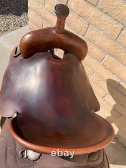 Big Horn Western Saddle High Back Slick Seat Cordura 16 Model # 254