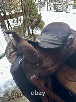 Big horn Synthetic Western Saddle