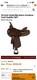 Bighorn 501 Cordura Western Trail Saddle 16 Lightweight