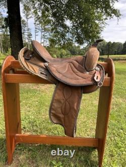 Bighorn 501 Cordura Western Trail Saddle 16 Lightweight