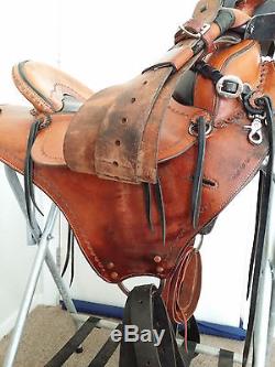 Bill Huston Custom Soft Saddle Western Treeless Endurance Pleasure Leather
