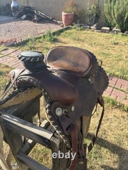 Bill farrow Brown Leather Traditional Design 13in