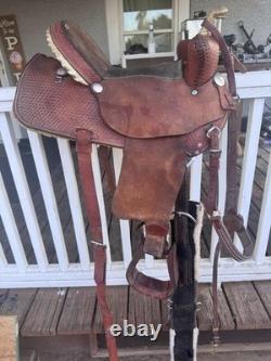 Billy Cook 15 Western Barrel Racing Saddle Greenville, Texas