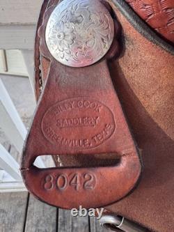 Billy Cook 15 Western Barrel Racing Saddle Greenville, Texas