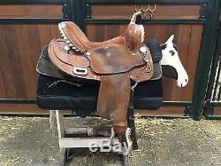 Billy Cook 15 barrel saddle, used