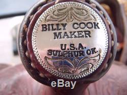 Billy Cook 16 Trail Saddle (used)