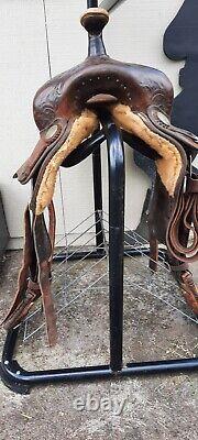 Billy Cook 16 Western 2002 Trophy Cutting Ranch Saddle