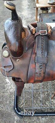 Billy Cook 16 Western 2002 Trophy Cutting Ranch Saddle