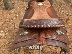 Billy Cook 16 Western Longhorn Adult Saddle Roping Barrel Trail Leather