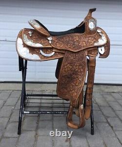 Billy Cook #6020 17 Western Show Saddle