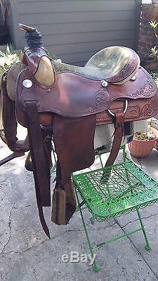 Billy Cook 8309 16 Roping Saddle Gently Used with Girth