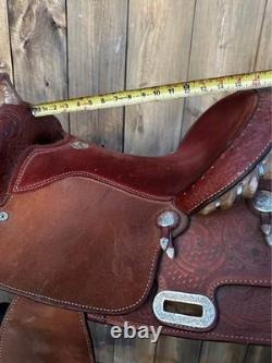 Billy Cook Barrel Saddle Paycheck Supreme 16 Western Saddle Barrel Roughout