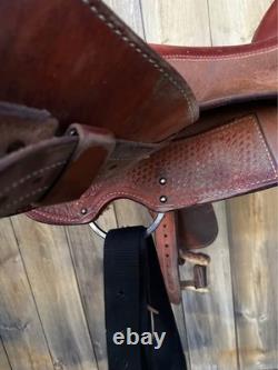 Billy Cook Barrel Saddle Paycheck Supreme 16 Western Saddle Barrel Roughout