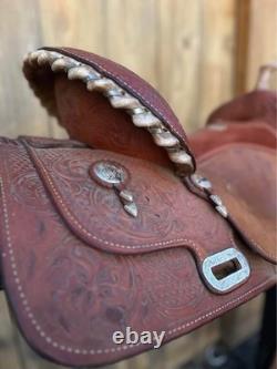 Billy Cook Barrel Saddle Paycheck Supreme 16 Western Saddle Barrel Roughout