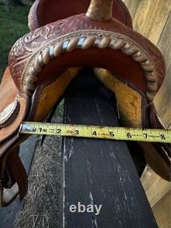Billy Cook Barrel Saddle Paycheck Supreme 16 Western Saddle Barrel Roughout