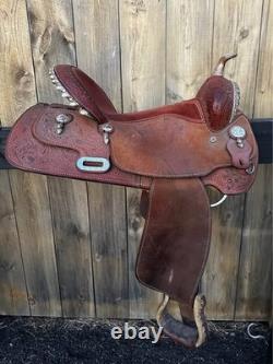 Billy Cook Barrel Saddle Paycheck Supreme 16 Western Saddle Barrel Roughout
