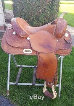 Billy Cook Basket Weave 16 inches Saddle