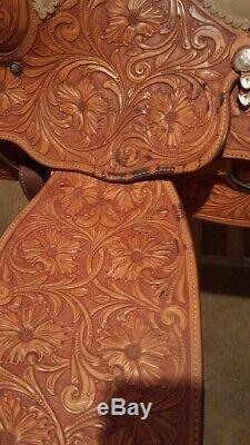 Billy Cook Benchmark Western Show Saddle 16inch Used / Excellent Condition