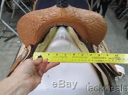 Billy Cook Feather Racer Barrel Saddle New Never Used 16