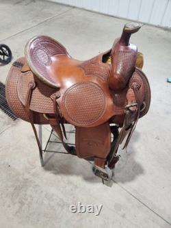 Billy Cook High Country Rancher 2175 Ranch Saddle 16 in Brown Leather