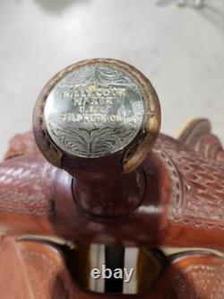 Billy Cook High Country Rancher 2175 Ranch Saddle 16 in Brown Leather