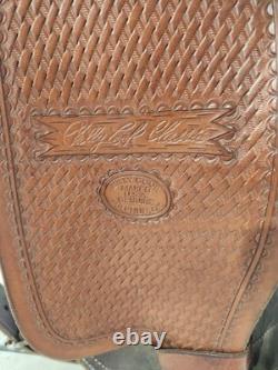 Billy Cook High Country Rancher 2175 Ranch Saddle 16 in Brown Leather