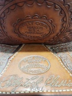 Billy Cook High Country Rancher 2175 Ranch Saddle 16 in Brown Leather