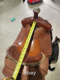 Billy Cook High Country Rancher 2175 Ranch Saddle 16 in Brown Leather