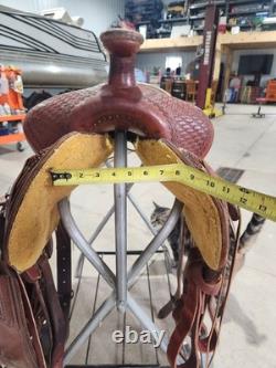 Billy Cook High Country Rancher 2175 Ranch Saddle 16 in Brown Leather