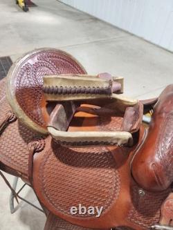 Billy Cook High Country Rancher 2175 Ranch Saddle 16 in Brown Leather
