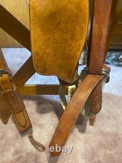 Billy Cook Horse Saddle Western Size 16 Used Great Condition Greenville Texas