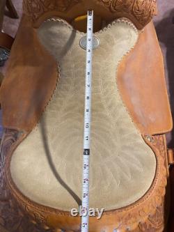 Billy Cook Horse Saddle Western Size 16 Used Great Condition Greenville Texas