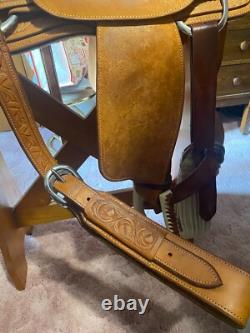 Billy Cook Horse Saddle Western Size 16 Used Great Condition Greenville Texas