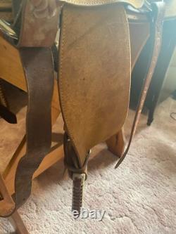Billy Cook Horse Saddle Western Size 16 Used Great Condition Greenville Texas