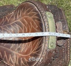 Billy Cook Roper Western Saddle 15 seat 7 gullet authentic