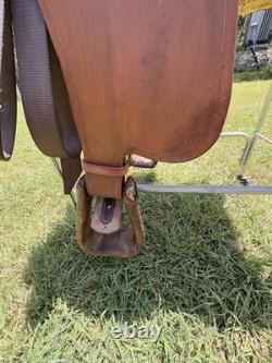 Billy Cook Roper Western Saddle 15 seat 7 gullet authentic