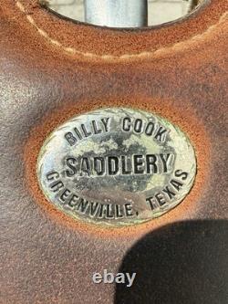 Billy Cook Saddlery, Greenville, TX 16 Western Saddle