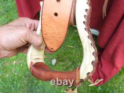 Billy Cook Saddlery Greenville Texas Western Roping Tooled Leather Saddle SZ 16
