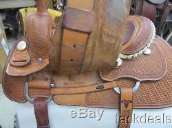 Billy Cook Sulphur OK Roping Saddle 16 Lightly Used MINT