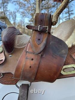 Billy Cook Western Barrel Racing Saddle 15