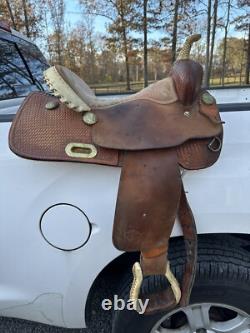 Billy Cook Western Barrel Racing Saddle 15